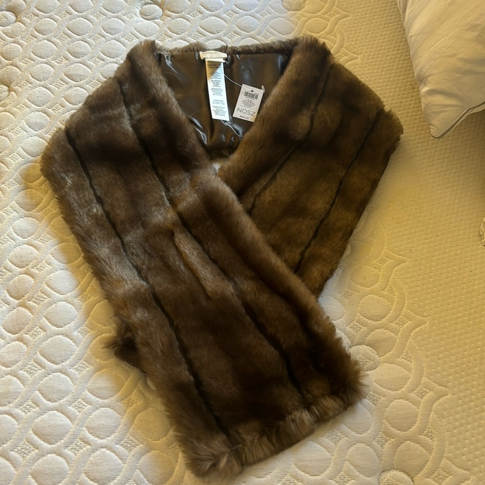 Faux Mink scarf! Brand new! Chico’s! Gorgeous!